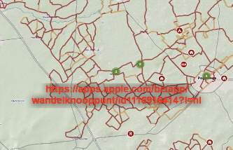 Wandelknooppuntapp. App Store